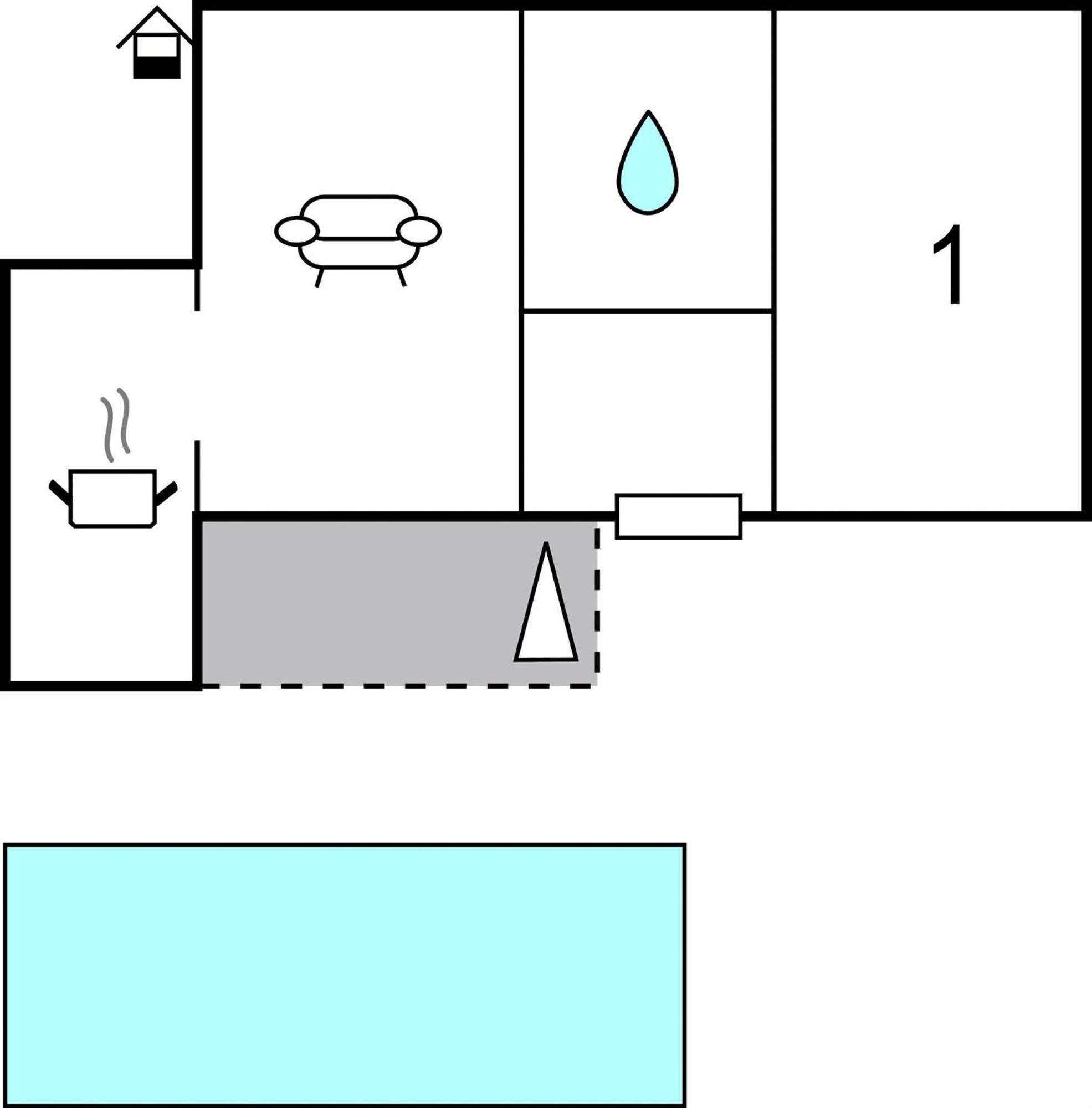 1 Bedroom Gorgeous In